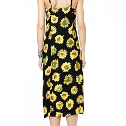 sunflower one piece dress