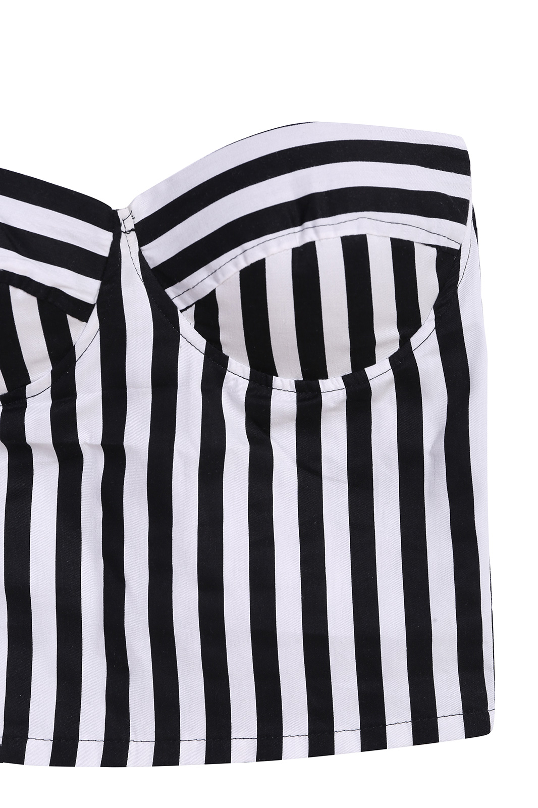 Fashionwear Strapless Stripe Vest on Luulla